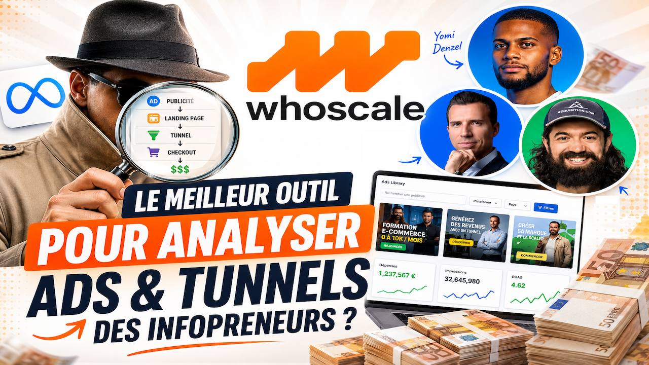 WhoScale — l'outil de veille concurrentielle pour les infopreneurs